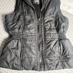 YMI Women's Charcoal Quilted Vest